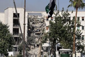 Israel bombards Syria’s Damascus as US says steps agreed to end violence