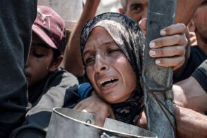 Israeli strikes kill 63 in Gaza despite ‘pauses’, as hunger crisis deepens