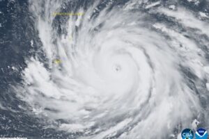 Hundreds of thousands evacuated as Typhoon Bavi barrels towards China