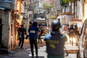 Union reports 108 attacks on Palestinian journalists in July