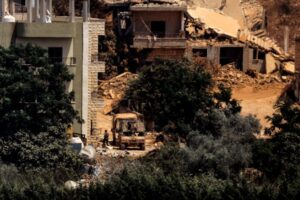 Lebanon’s PM urges timetable for Israeli withdrawal as Hezbollah slams deal
