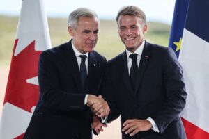 France’s Macron and Canada’s Carney announce plans to build stronger ties